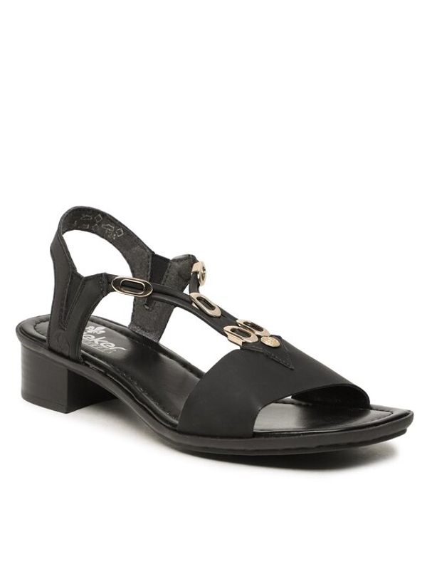 Rieker Rieker Сандали 62653-00 Черен