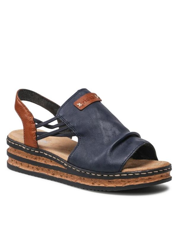 Rieker Rieker Сандали 62962-14 Тъмносин