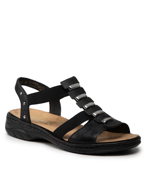 Rieker Rieker Сандали 64580-00 Черен