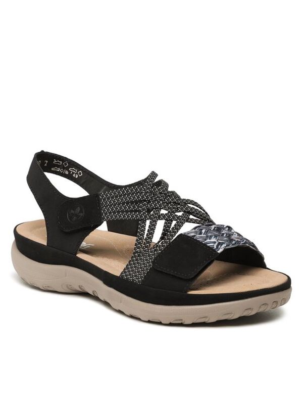 Rieker Rieker Сандали 64889-00 Черен