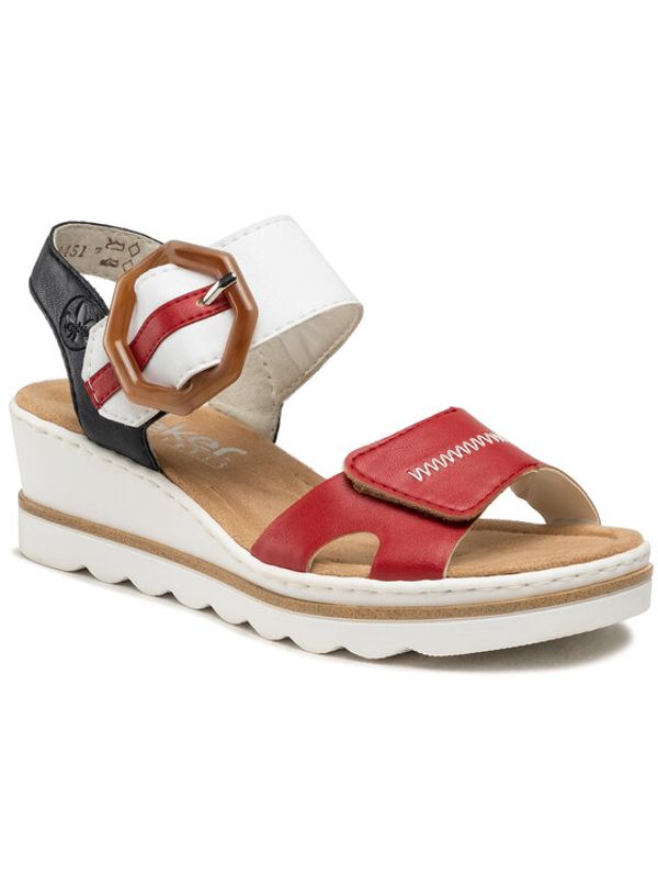 Rieker Rieker Сандали 67476-33 Червен