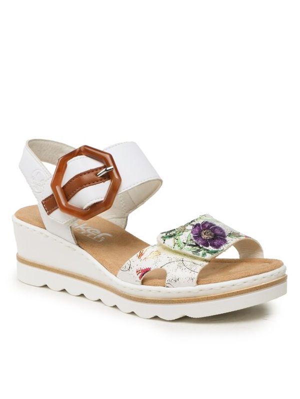 Rieker Rieker Сандали 67478-90 Бял