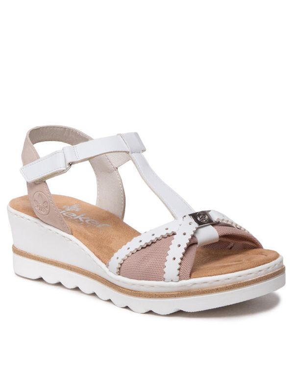 Rieker Rieker Сандали 67499-31 Бял