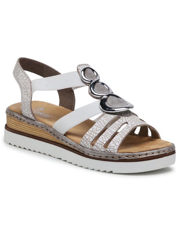 Rieker Rieker Сандали 679L4-80 Бял