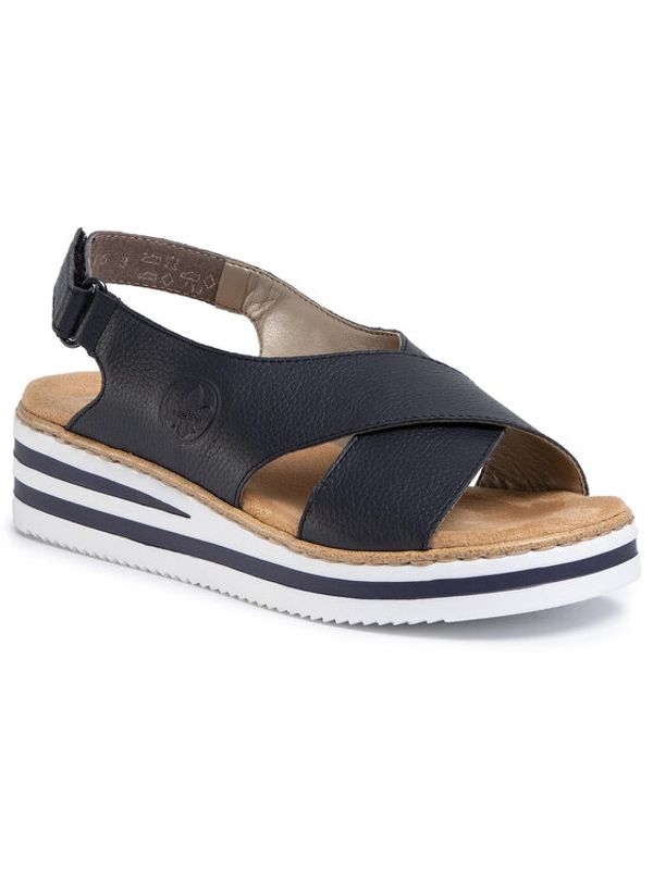 Rieker Rieker Сандали V0271-14 Тъмносин