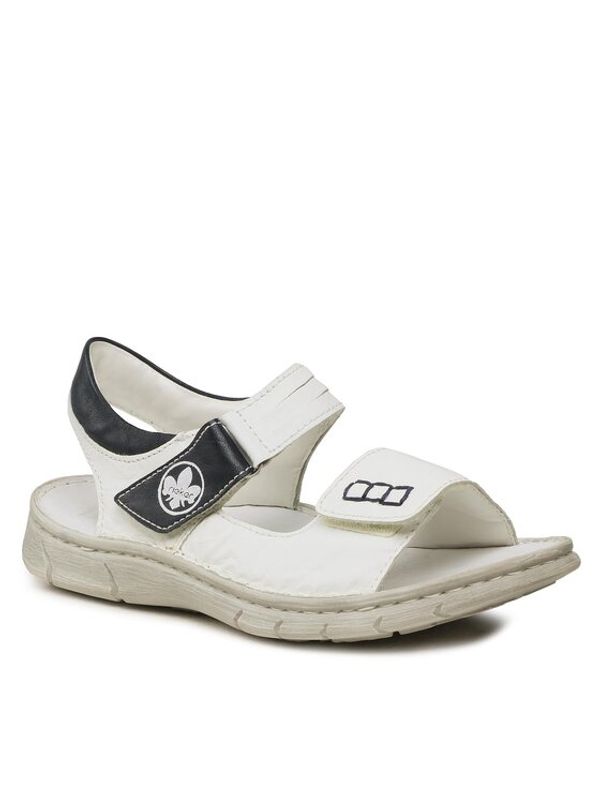 Rieker Rieker Сандали V0852-80 Бял