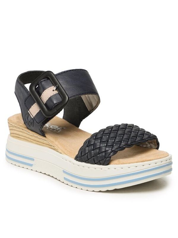 Rieker Rieker Сандали V1678-14 Тъмносин