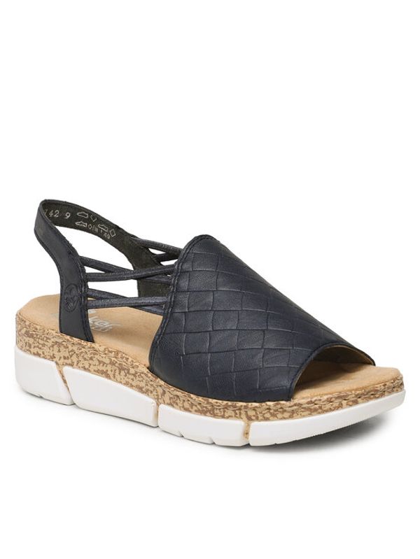 Rieker Rieker Сандали V2368-14 Тъмносин