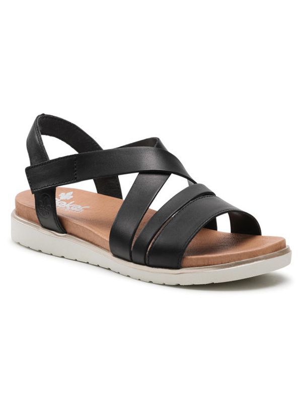 Rieker Rieker Сандали V5073-00 Черен