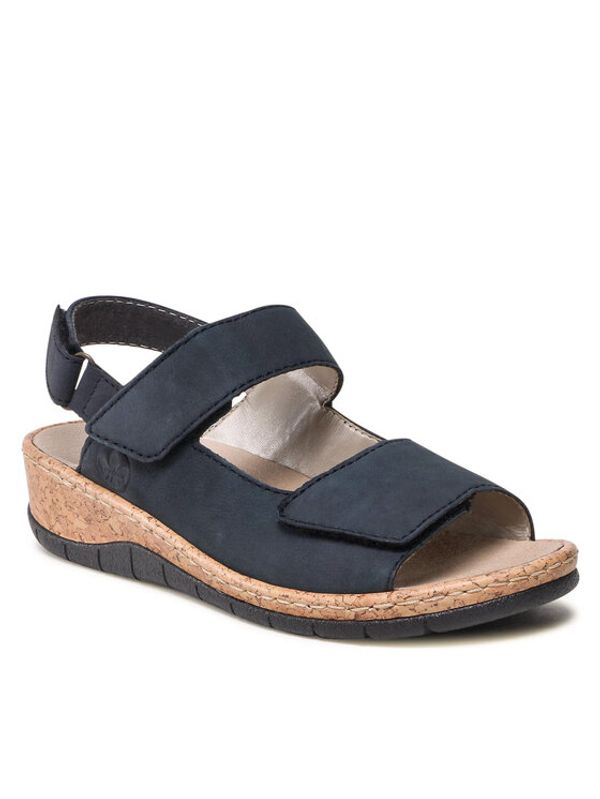 Rieker Rieker Сандали V7170-14 Тъмносин