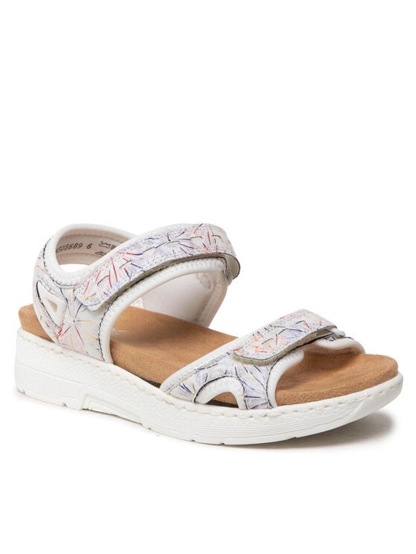 Rieker Rieker Сандали V8177-91 Бял