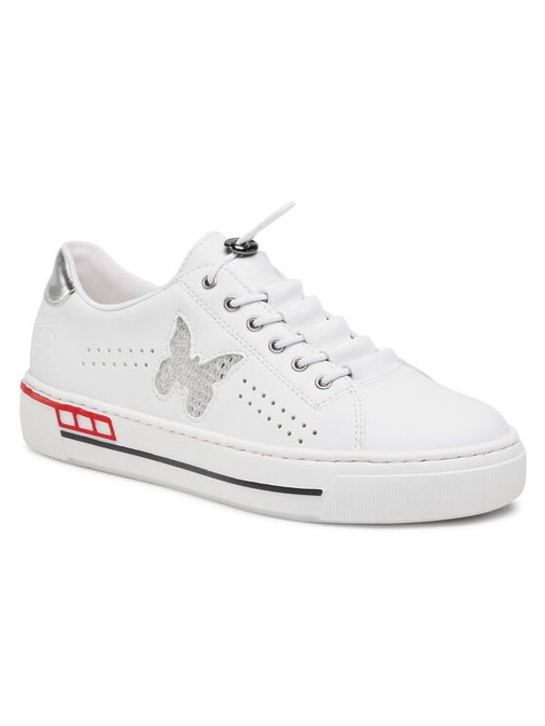 Rieker Rieker Сникърси L8857-80 Бял