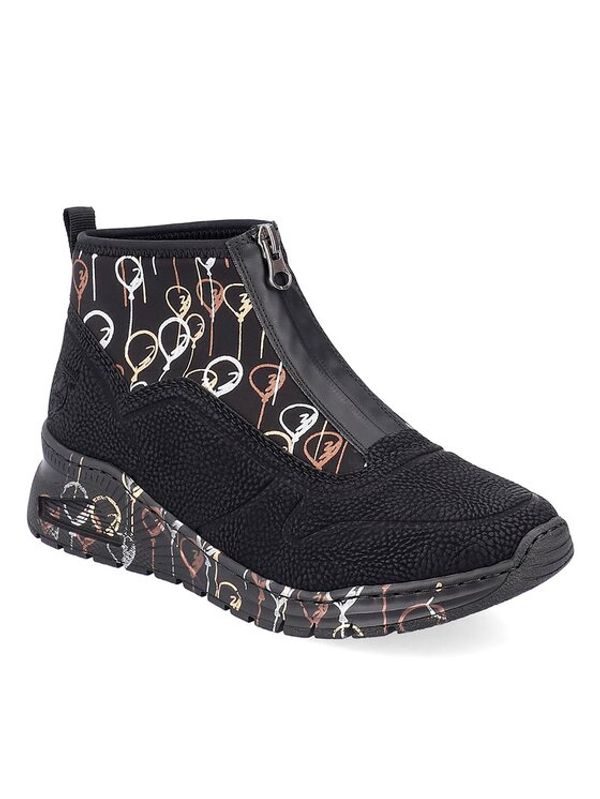 Rieker Rieker Сникърси M4953-00 Черен