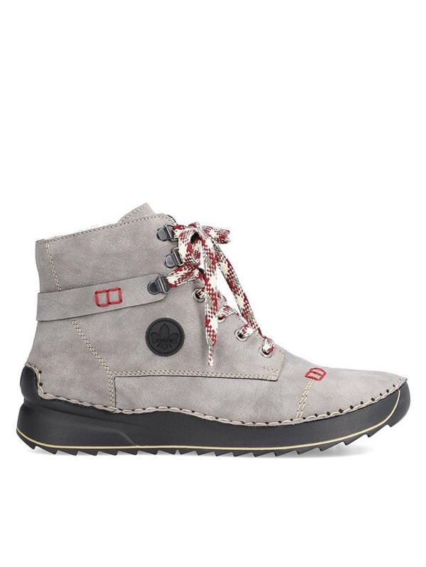 Rieker Rieker Туристически oбувки 51544-64 Сив