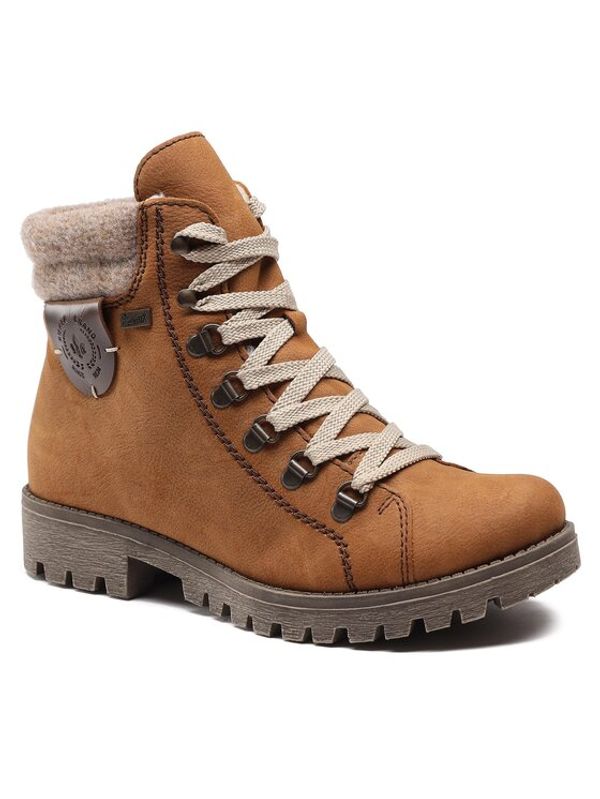 Rieker Rieker Туристически oбувки 785F8-22 Кафяв
