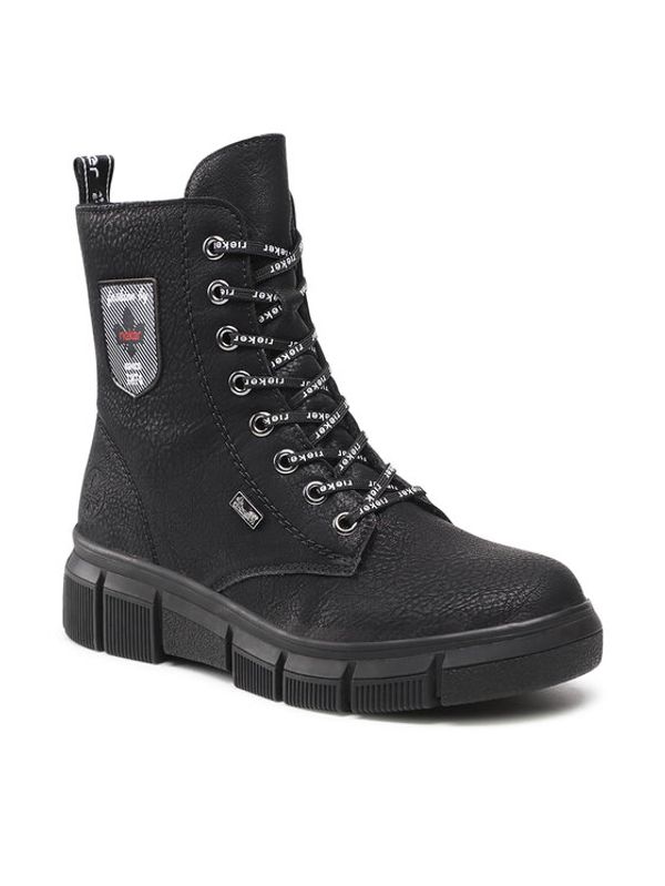 Rieker Rieker Туристически oбувки X3410-00 Черен