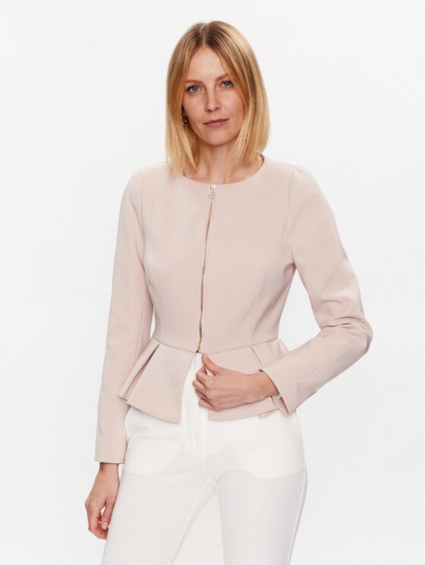 Rinascimento Rinascimento Блейзър CFC0113066003 Розов Regular Fit