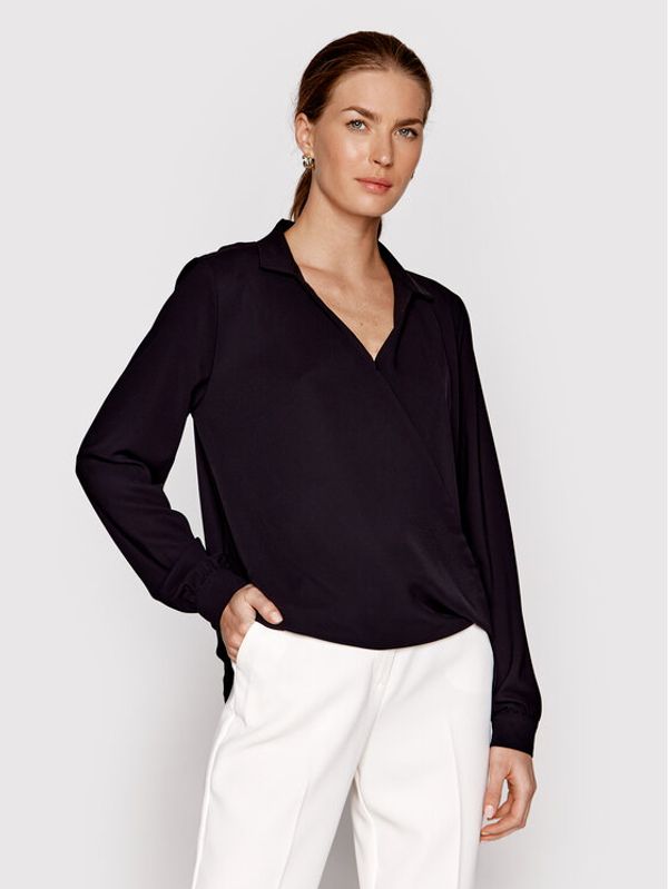 Rinascimento Rinascimento Блуза CFC0109996003 Черен Regular Fit