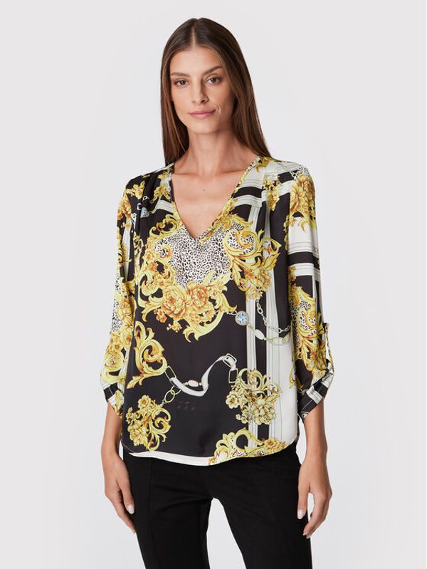 Rinascimento Rinascimento Блуза CFC0110576003 Черен Relaxed Fit