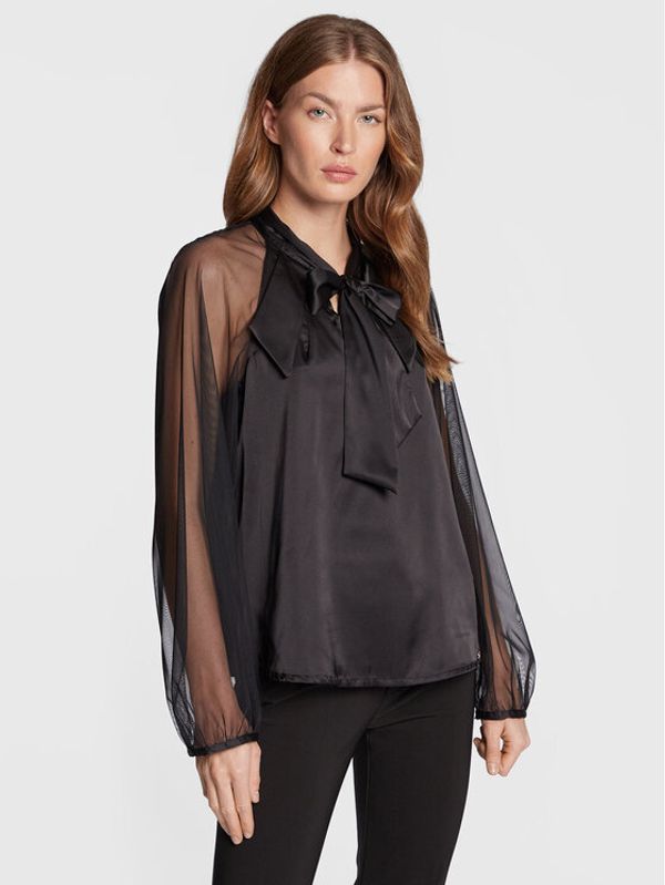 Rinascimento Rinascimento Блуза CFC0111254003 Черен Regular Fit