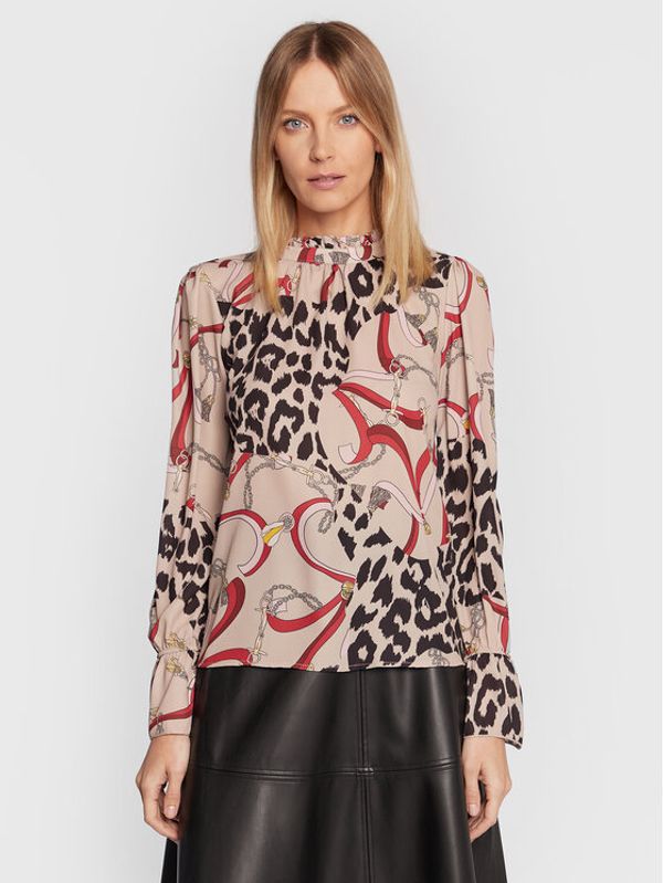 Rinascimento Rinascimento Блуза CFC0111364003 Бежов Regular Fit