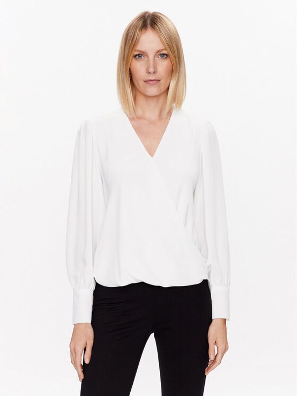 Rinascimento Rinascimento Блуза CFC0112684003 Бял Relaxed Fit