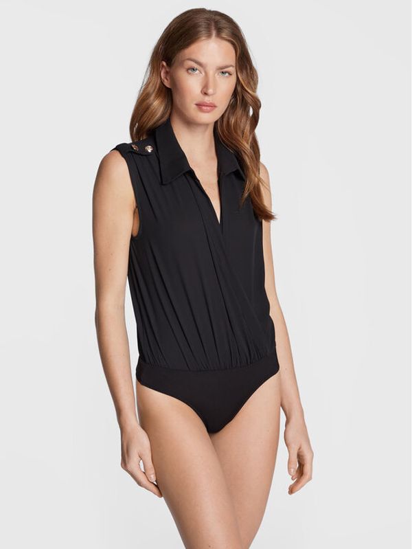 Rinascimento Rinascimento Боди CFC0111361003 Черен Regular Fit