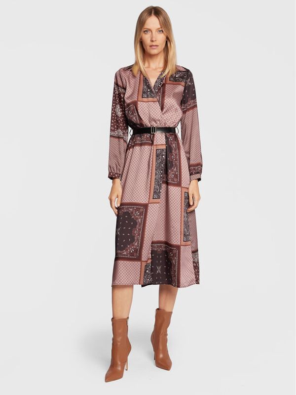 Rinascimento Rinascimento Ежедневна рокля CFC0111360003 Розов Regular Fit