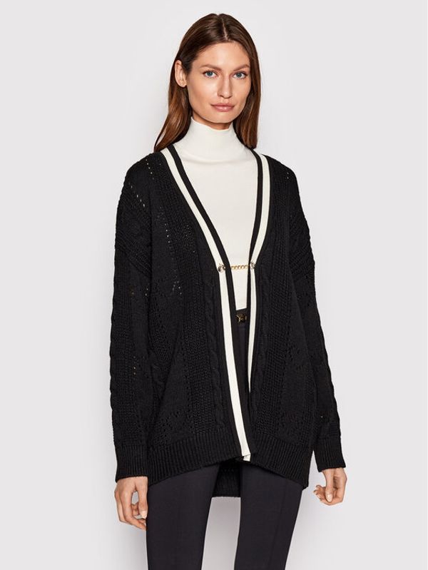 Rinascimento Rinascimento Кардиган CFM0010931003 Черен Regular Fit