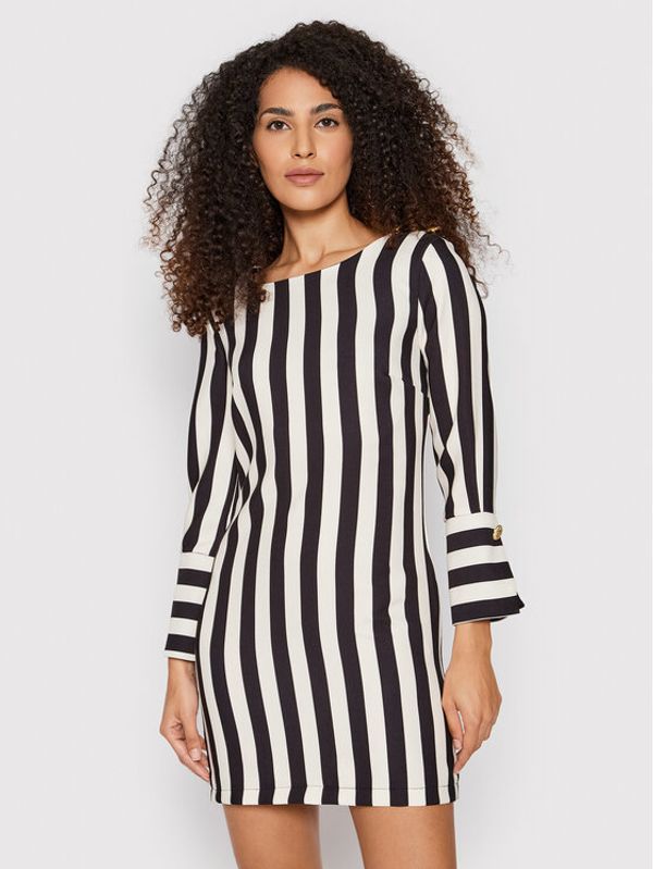 Rinascimento Rinascimento Коктейлна рокля CFC0018373002 Черен Regular Fit