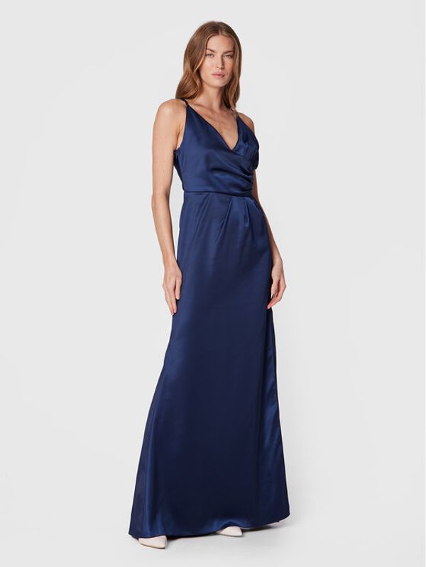 Rinascimento Rinascimento Официална рокля CFC0018692002 Тъмносин Slim Fit