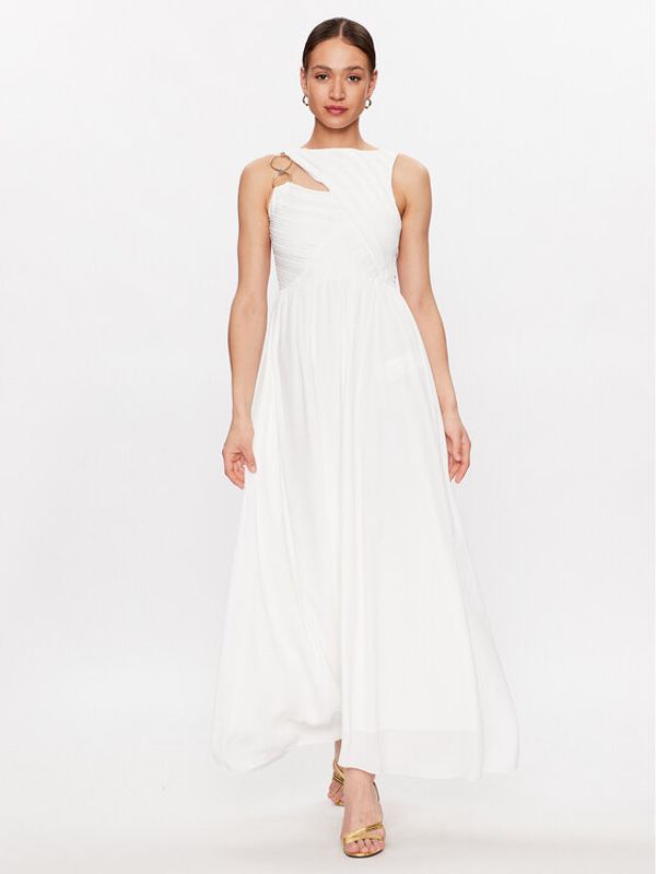 Rinascimento Rinascimento Официална рокля CFC0018963002 Бял Regular Fit