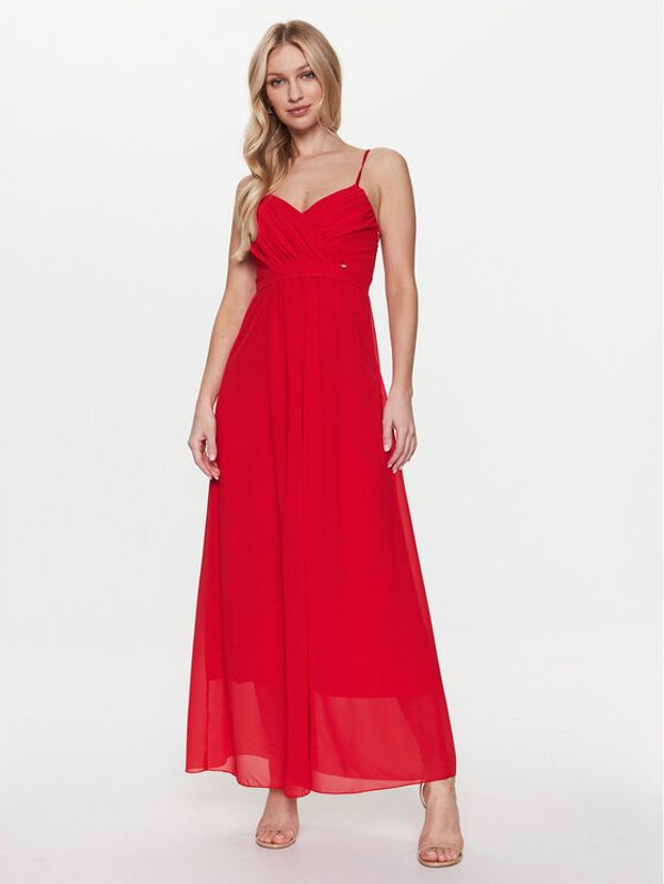 Rinascimento Rinascimento Официална рокля CFC0112346003 Червен Regular Fit