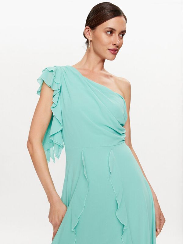 Rinascimento Rinascimento Официална рокля CFC0114370003 Зелен Regular Fit