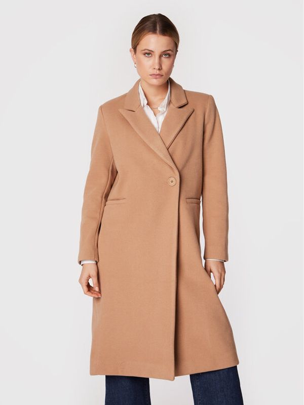 Rinascimento Rinascimento Преходно палто CFC0110621003 Кафяв Regular Fit