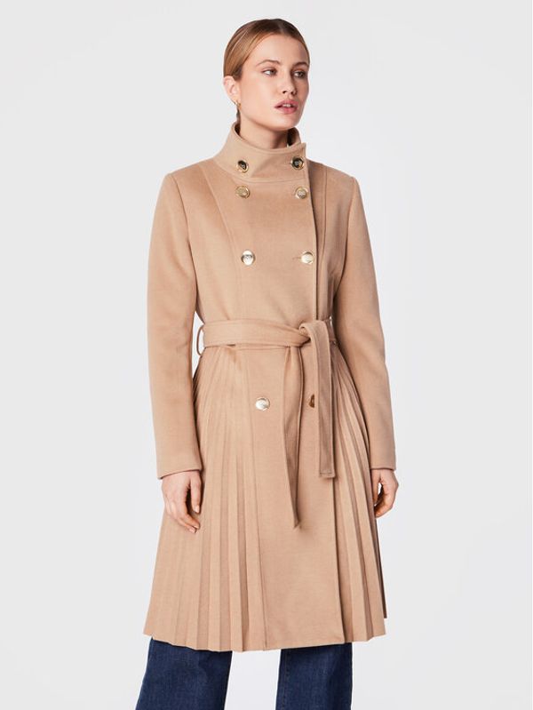 Rinascimento Rinascimento Преходно палто CFC0111067003 Бежов Regular Fit