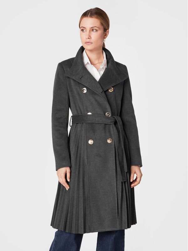 Rinascimento Rinascimento Преходно палто CFC0111067003 Сив Regular Fit