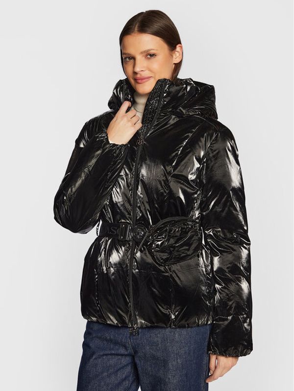 Rinascimento Rinascimento Пухено яке CFC0109085003 Черен Regular Fit