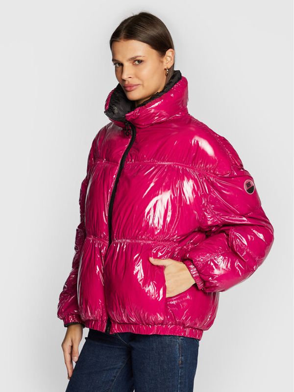 Rinascimento Rinascimento Пухено яке CFC0109144003 Розов Regular Fit