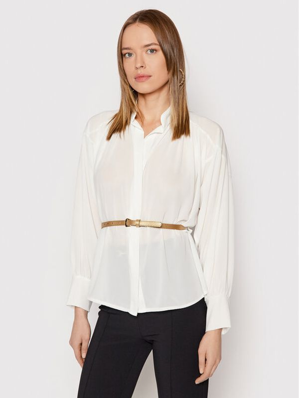 Rinascimento Rinascimento Риза CFC0018174002 Бежов Relaxed Fit