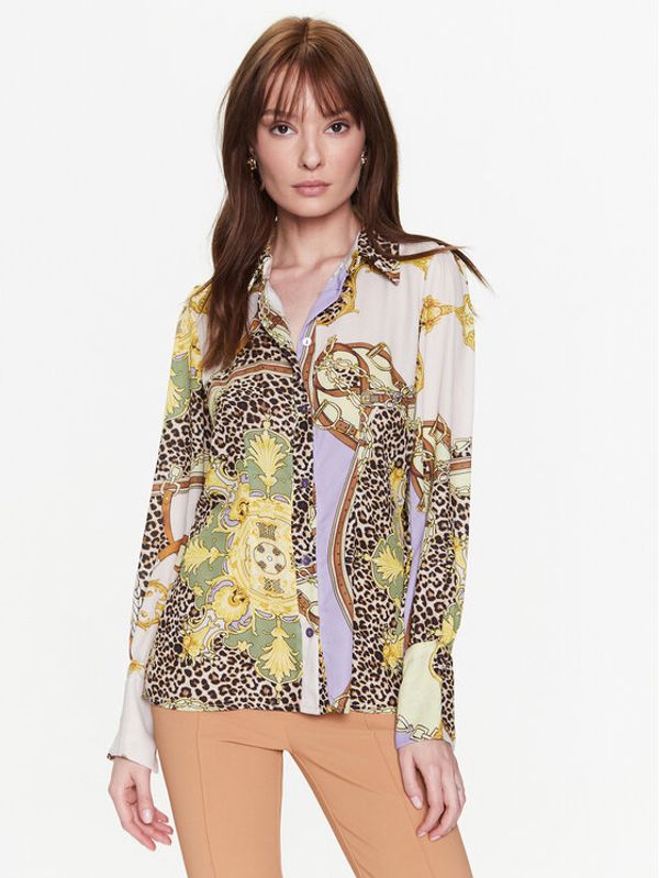 Rinascimento Rinascimento Риза CFC0112665003 Бежов Regular Fit