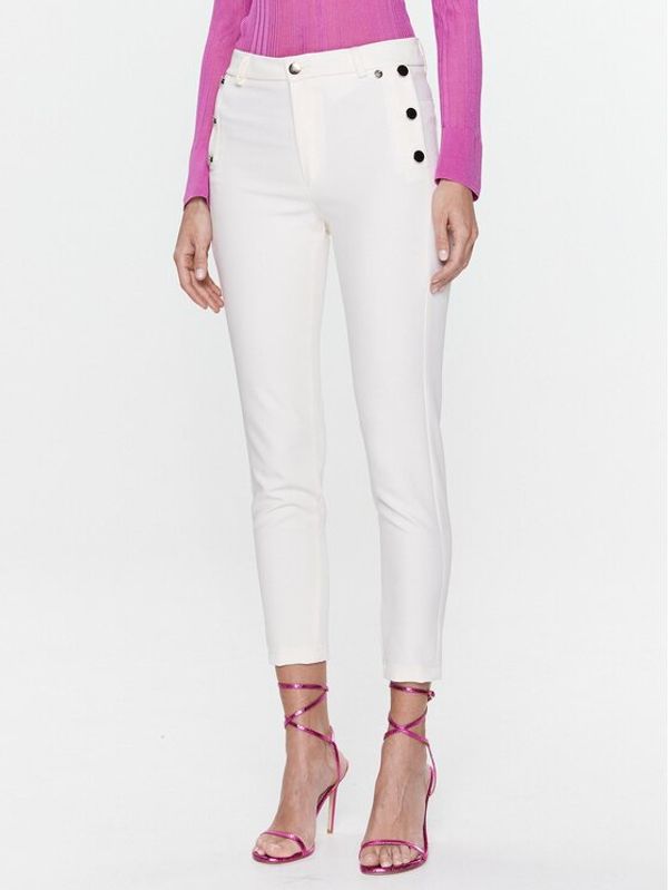 Rinascimento Rinascimento Текстилни панталони CFC0112543003 Бежов Regular Fit