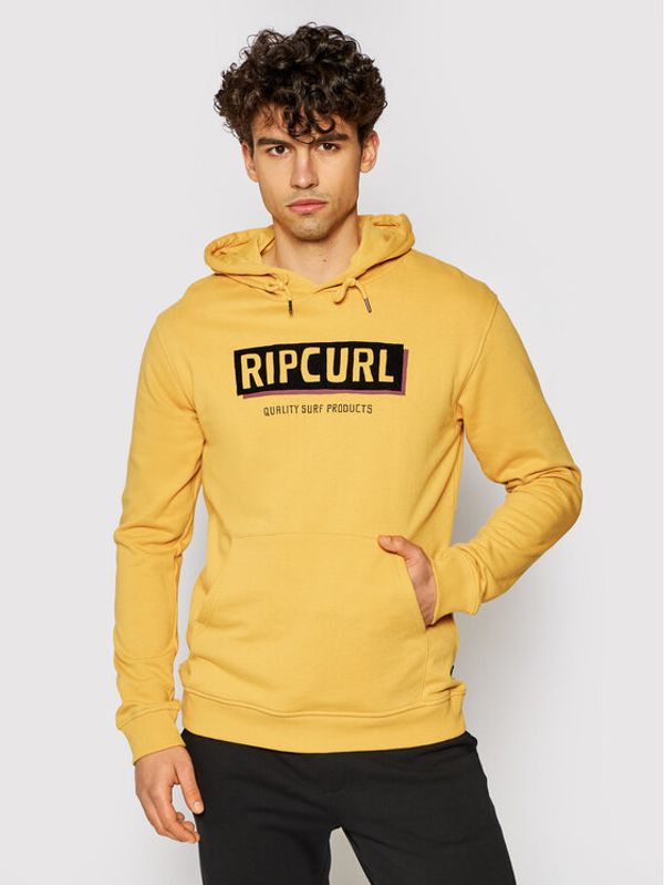 Rip Curl Rip Curl Суитшърт Bohed Hooded Pop CFEYN4 Жълт Regular Fit