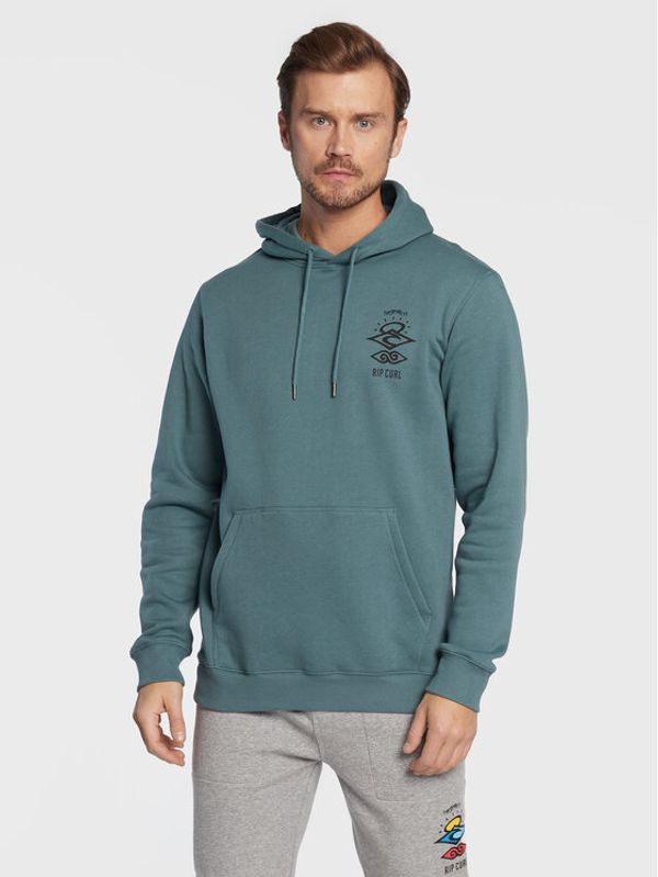 Rip Curl Rip Curl Суитшърт Search Icon CFEGL9 Син Regular Fit