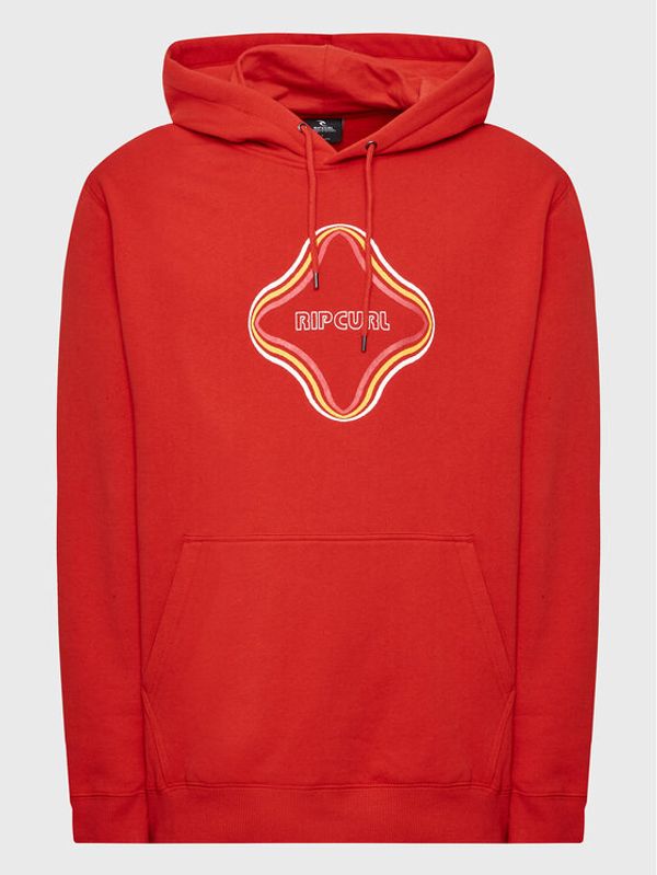 Rip Curl Rip Curl Суитшърт Surf Revival Vibrations 008MFL Червен Regular Fit