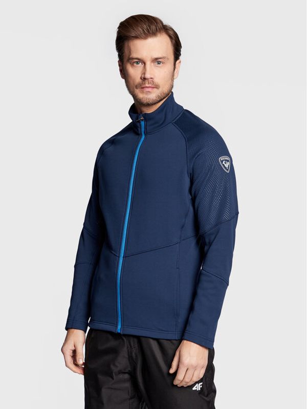 Rossignol Rossignol Суитшърт от техническо трико Classique Clim RLIMS02 Тъмносин Anatomic Fit