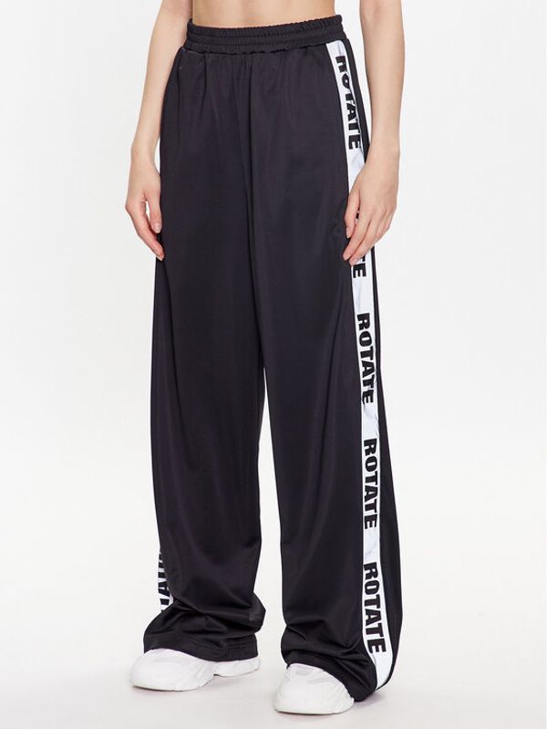 ROTATE ROTATE Долнище анцуг Long Straight 700299100 Черен Straight Leg