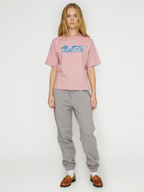 ROTATE ROTATE Долнище анцуг Mimi RT473 Сив Loose Fit