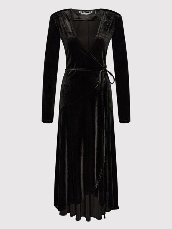 ROTATE ROTATE Коктейлна рокля Angela RT808 Черен Regular Fit