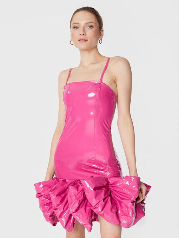 ROTATE ROTATE Коктейлна рокля Leiza RT2219 Розов Regular Fit